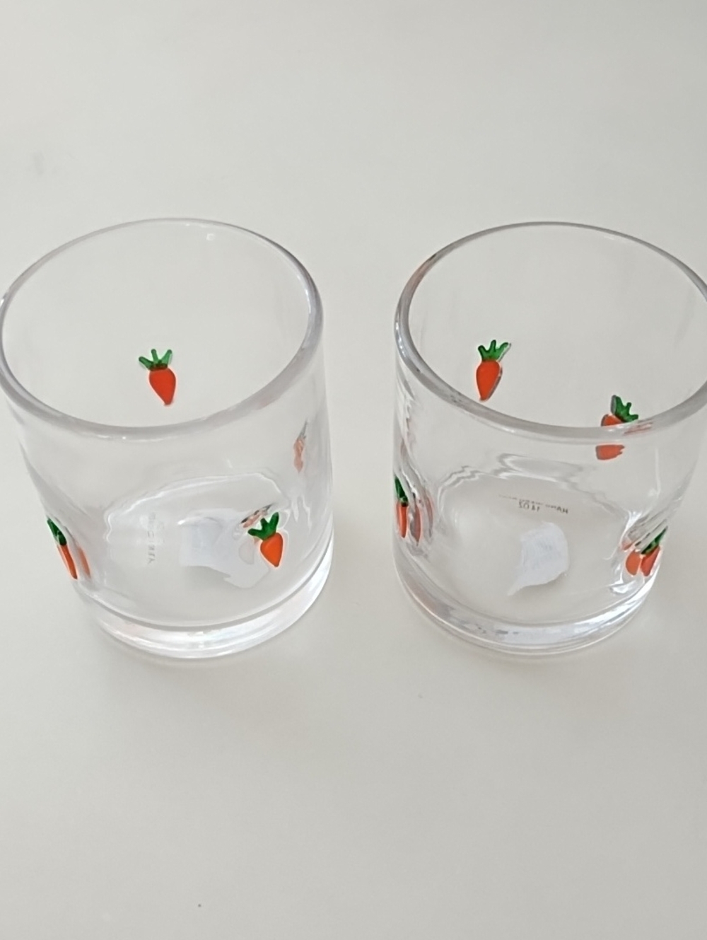 World Market Icon Carrot 🥕 Glasses Set Of 2